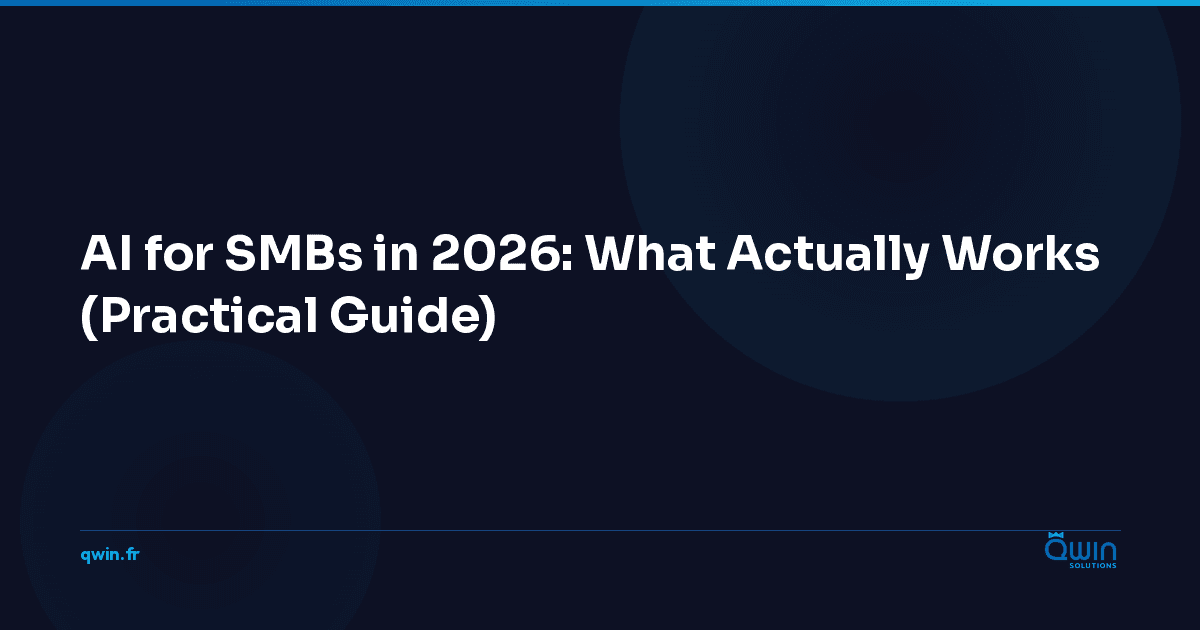 AI for SMBs in 2026: What Actually Works (Practical Guide)
